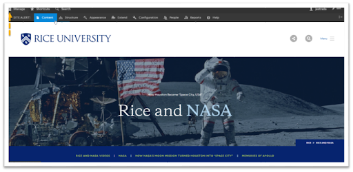 drupal create page